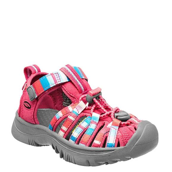 2/$30 KEEN US 11 Kids Raya Honeysuckle Whisper Outdoor Sport Hiking Sandals - Picture 1 of 12